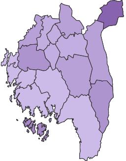 Grunnskole Netto driftsutgifter til grunnskolesektor (202, 215, 222, 223), per innbygger 6-15 år 2013 2014 0121 Rømskog 141184 150863 0111 Hvaler 125903 129157 0118 Aremark 111867 117320 0137 Våler