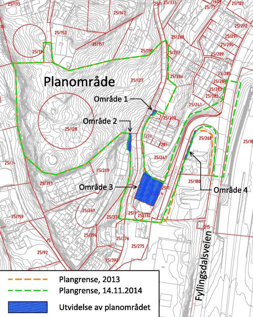 3. Lokalisering og topografi Planområdet ligger i Øvre Fyllingen i Fyllingsdalen bydel, øst for toravatnet. Området ligger ca. 2 km nord for Oasen storsenter og ca. 3 km sørvest for Bergen sentrum.