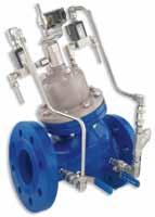 Pumpekontrollventil serien 800 & 700 Kontrollventiler for trykkøkningspumper beskytter pumper, rørledninger og andre komponenter i systemet ved å isolere ledningen fra den brå astigetsendringen som