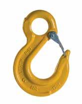 Kroker Kroker SIKKERHETSKROK M/SVIVEL YSW INNKORTINGSKROK, SELSTAD Eye Swivel Hook YSW Eye grab hook, Selstad VARE