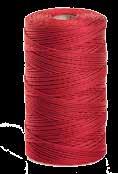 7 397 122 Nylon thread Konstruksjon/Design: Tvistet/Twisted Materiale: Nylon Farge/Colour: Farget / Coulored Egenvekt: 1,14 Specific gravity VARE NR