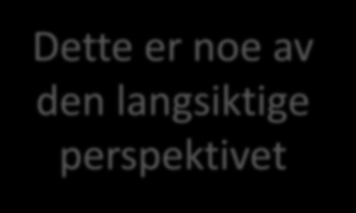 mange fronter Dette er noe av den langsiktige perspektivet Et stort oljefond innebære at vi på kort sikt har uendelige muligheter utfordringen er å slå inn på en bærekraftig bane ettersom vi også