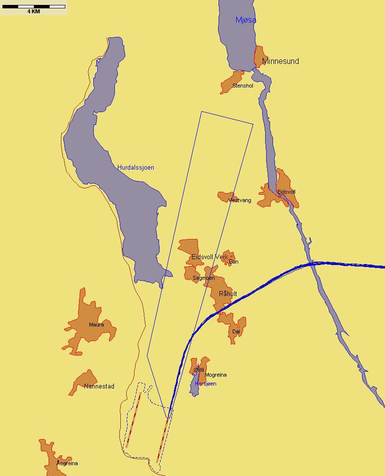 9.3.4 Kurvede landinger, traséutskrifter Følgende traséutskrifter viser landingene for de ulike kurvede innflygingene til Oslo Lufthavn, Gardermoen for gjeldende måned.