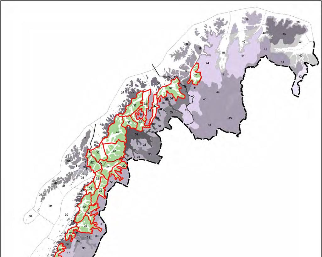 Landskapsregion 32 Fjordbygdene i