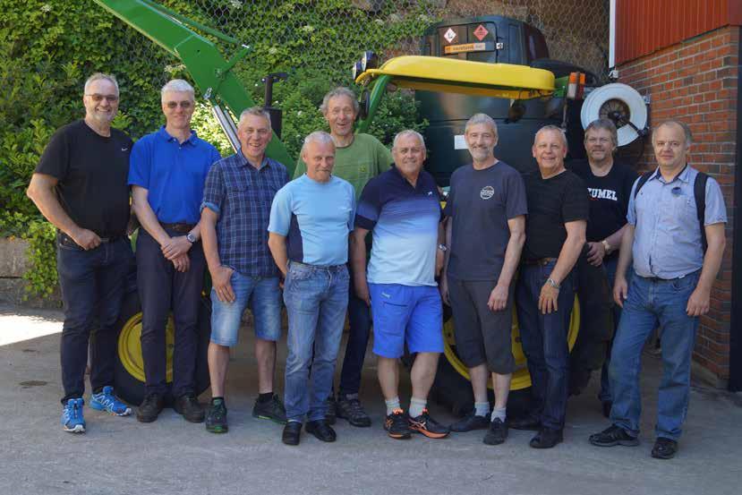 Fra venstre: Norvald Hårklau, Ove Holta, Per Aage Brastein, Hallgeir Fossum, Øyvind Aalerud (bak), Olav Kløvrud, Jørn Kraabøl, Jon Arne Solberg, Tor Inge Hansen, Bjørn Asakskogen.