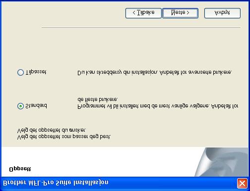 Trinn 2 For brukere av parallellgrensesnittkabel (For 98/98SE/Me/2000 Professional/XP/ XP Professional x64 Edition) Pass på at du har gått gjennom alle instruksjonene i trinn 1 under Sette opp