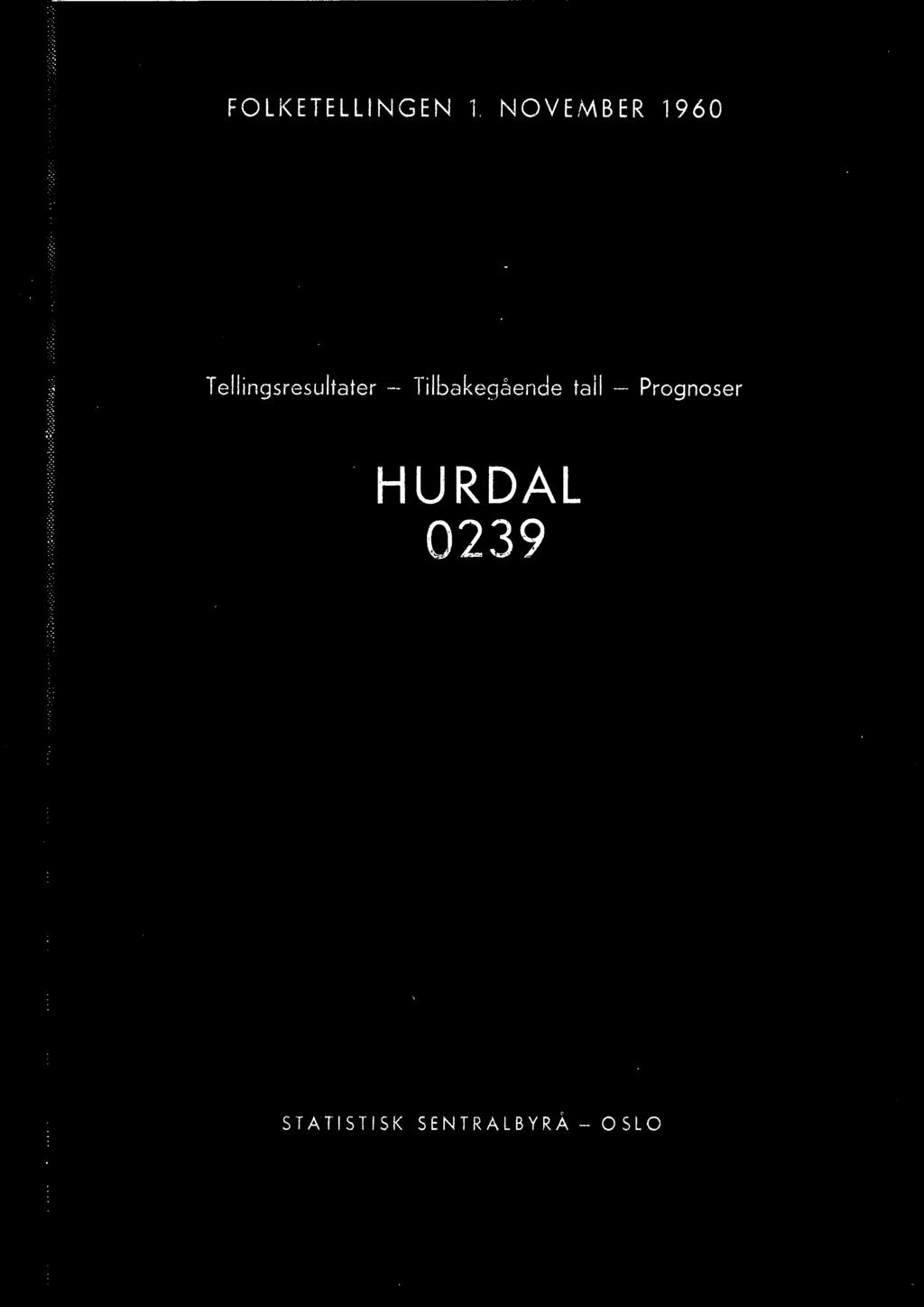 Prognoser HURDAL