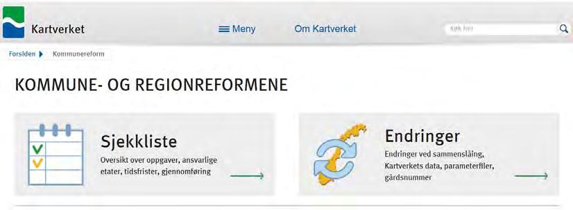 Våre nettsider www.kartverket.