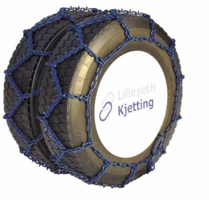 30 NYHET FRA LILLESETH GRIP TVILLING 7 OG 8MM. Firkantkjetting med U-brodd firkant. ARCTIC GRIP HELTFLYTENDE FIRKANT TVILLING Behagelig å kjøre med. Godt grep på glatte veier.