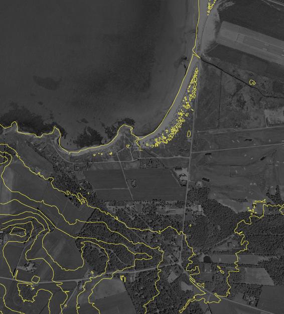 TERRENG Øst for solastranda strekker landskapet