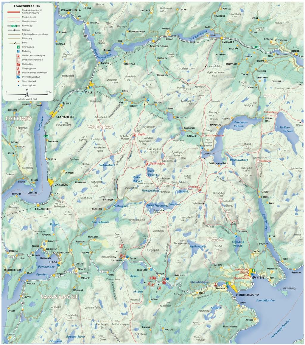 Vedlegg 5:Bergsdalen og Kvammafjella (Kvamsfjella)