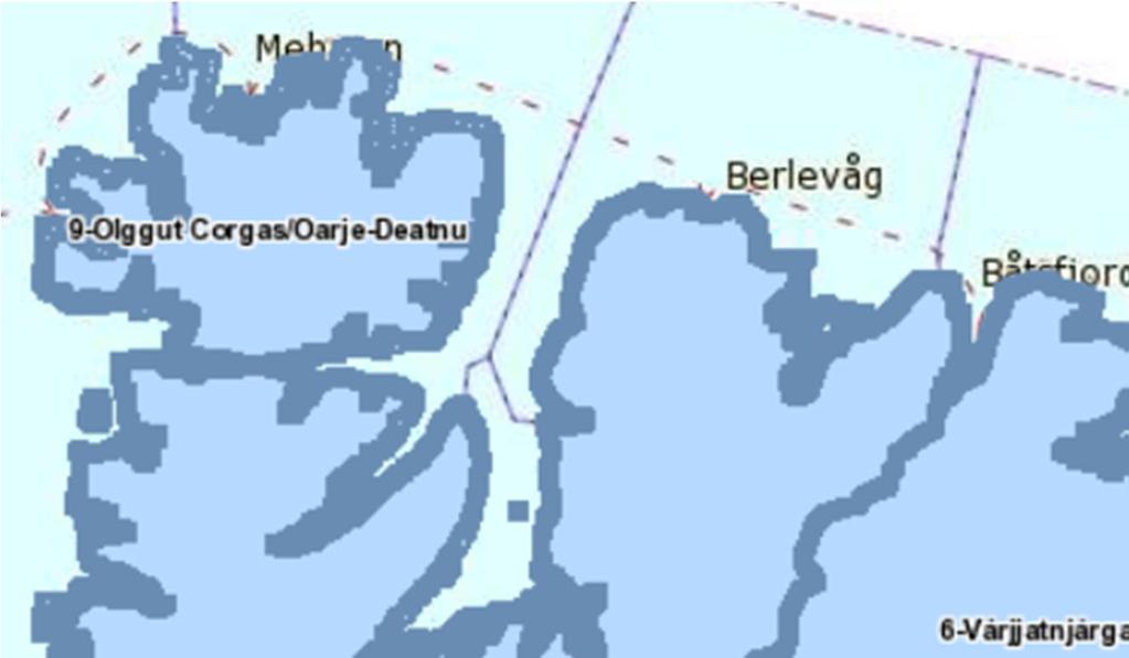 KONSEKVENSUTREDNING FOR REINDRIFT - LIŠMMAJOHKA MASSEUTTAK 19 (39) 4. PLAN- OG INFLUENSOMRÅDET OG RÁKKONJÁRGA REINBEITEDISTRIKT 4.