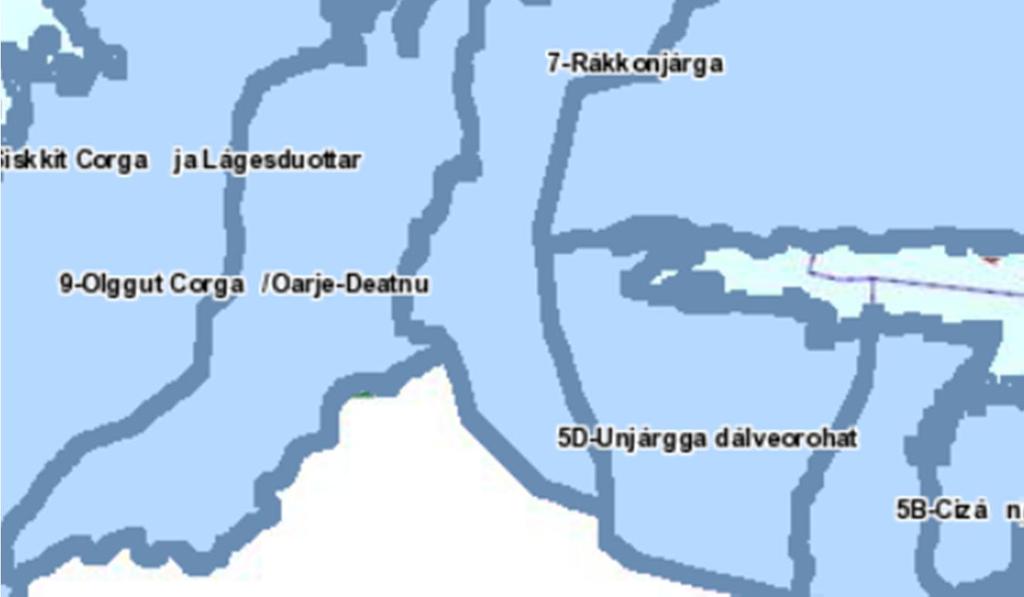 kommune. Distriktet består av 8 siidaandeler der 18 personer er tilknyttet siidaandelene med et reintall pr. 1.4.2011 på 3974 dyr.