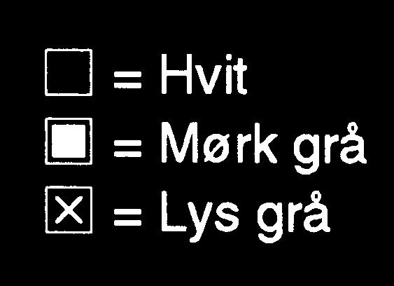 8 (120) 126 (138) m med hvit på rundp nr 8, og strikk 6 vr-bord rundt 1 r, 1 vr. Strikk 1 omg glattstrikk. Strikk mønster etter diagram. 25 Strikk (6) 6 (7) 7 (7) med hvit.