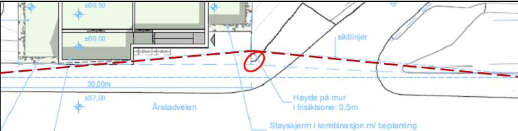 Byantikvaren presiserer at muren ikke kan erstattes av forblendingsmur eller lignende ved gjenoppbygging.