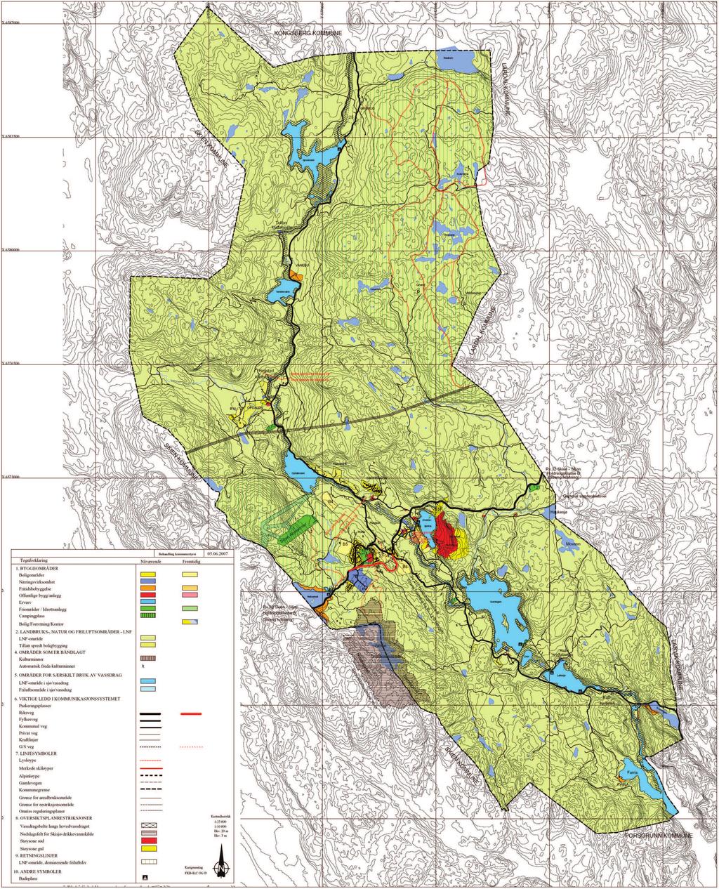 2007 2019 Siljan kommune Arealplan 1 2 3 4 5 6 7 8 9 10 11 12 13 Nr Bakkanefeltet Holtesletta Øst Thorshaug Boligfelt Del av Holteskog Vanebu Hyttefelt Øverbøåsen trygdeboliger Holtesletta