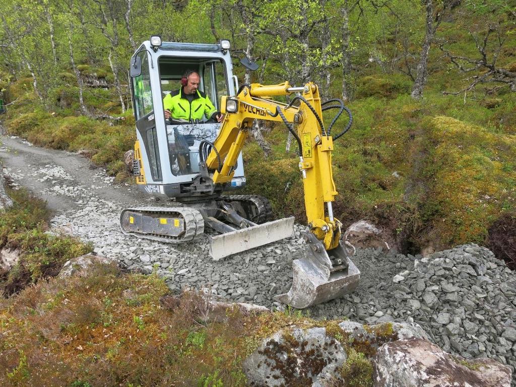 er nøgde med buføringsvegen i Traudalen.