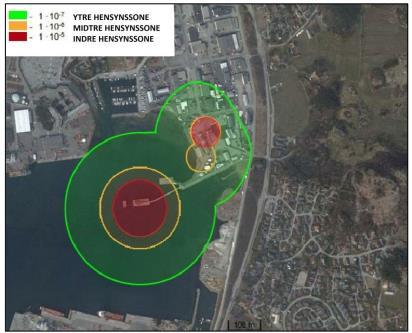 10 (15) ROS-ANALYSE Figur 1: Plan 0530 og Plan 0398 (se større figur i vedlegg1) Figur 2: Oppgradering på egen tomt Figur 3: Fjellanlegg 1.3.6 Støv og støy fra trafikk Det vil være mye trafikk langs vei vest for planområdet, Tanangerveien.