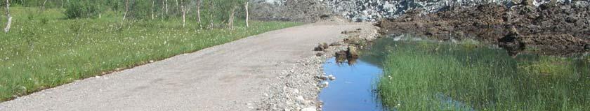 For å unngå skader på armeringen skulle duken ikke trafikkeres før den er overfylt med minst 300 mm grus-/steinmasser.