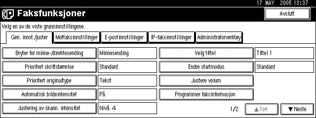 3. Feilsøking for faksfunksjonen Dette kapittelet beskriver årsaker til og løsninger for problemer med faksfunksjonen. Justere volumet Dette avsnittet beskriver hvordan du justerer volumet.