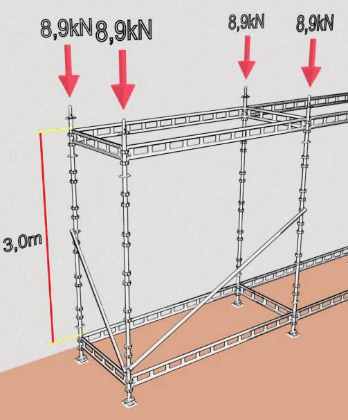 The user is responsible for continuously clearing any snow load when applicable.