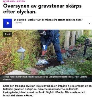 nye krav om sikring i Sverige Gravminner