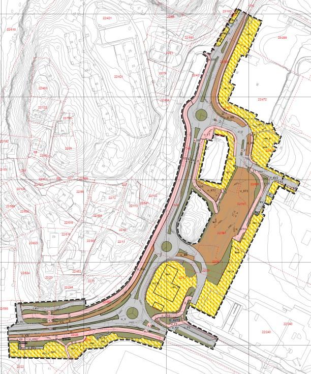 ASRO ESARK-5120-201221839-28 Hva saken gjelder: Planforslaget er utarbeidet av Statens vegvesen og fremlegges som et offentlig planforslag for gang- og sykkelveger, kollektivfelt samt