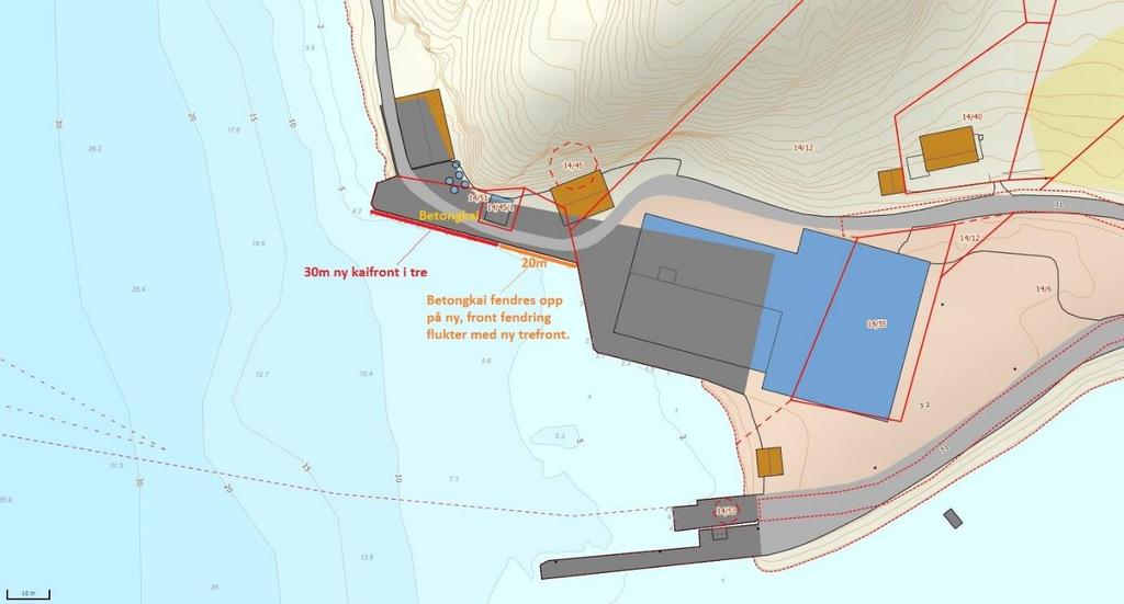 tiltak i Bergsfjord Situasjonsplan Bergsfjord: