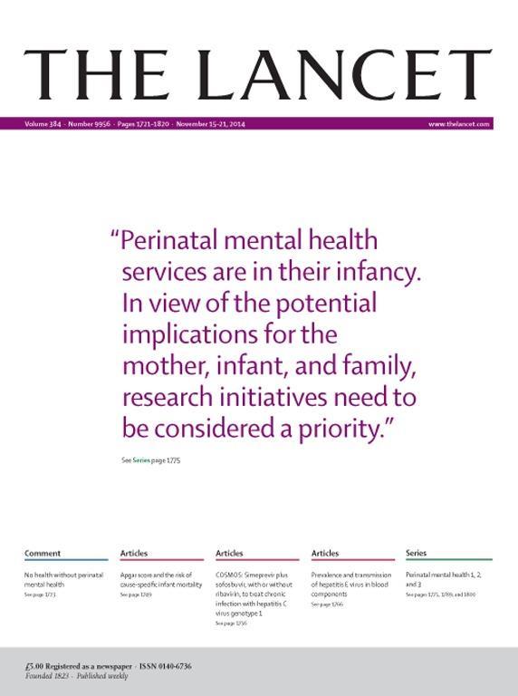 Howard, L. M., Molyneaux, E., Dennis, C.-L., Rochat, T., Stein, A., & Milgrom, J. (2014). Non-psychotic mental disorders in the perinatal period. The Lancet, 384(9956), 1775-1788. doi:https://doi.