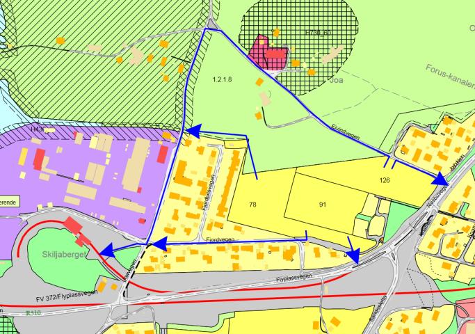 Innledning Asplan Viak utarbeider detaljreguleringsplan for et boligfelt i Eivindveien på Joa i Sola kommune. Arealet er avsatt til bolig i kommuneplan for Sola.