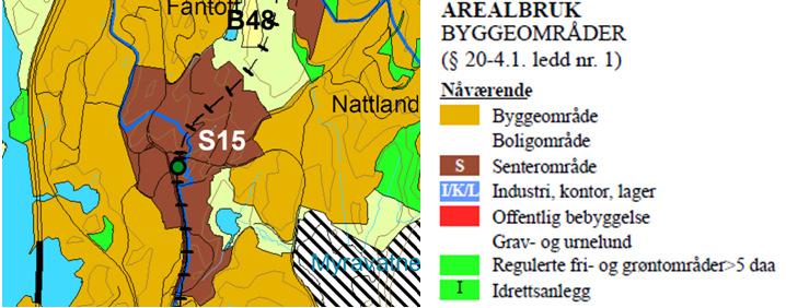 2 Dagens situasjon 2.1 Arealbruk Planområdet består i dag av to tomter, gnr/bnr 12/72 og 12/204. Tomtene er i dag bygd ut med en enebolig i en etasje med tilhørende grøntanlegg.