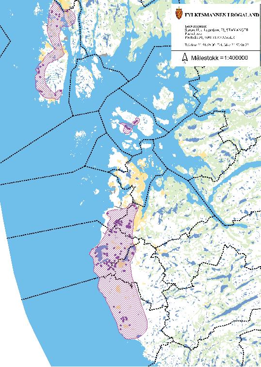 Viktige åkerrikseområde i Rogaland - Hå -Karmøy -Klepp - Rennesøy -