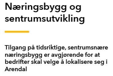 Næringspolitisk