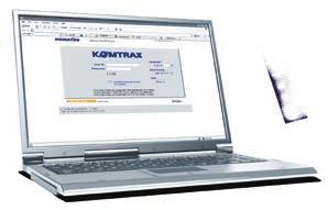 KOMTRAX Veien til høyere produktivitet KOMTRAX er det nyeste innen trådløs teknologi. Kompatibel for PC, smarttelefon og nettbrett.