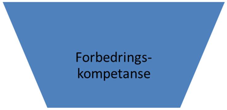 Regional forbedringsutdannelse Den regionale forbetringsutdanningeni forbedringsmetodikk bygger på The ImprovementAdvisor Professional Development program fra Institutefor Healthcare Improvement(IHI)