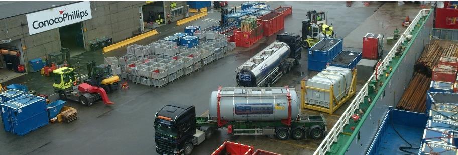 Eksempel på indirekte leveranser: Logistikk og transport for petroleumsnæringen Petroleumsvirksomheten er veldig transportintensiv.