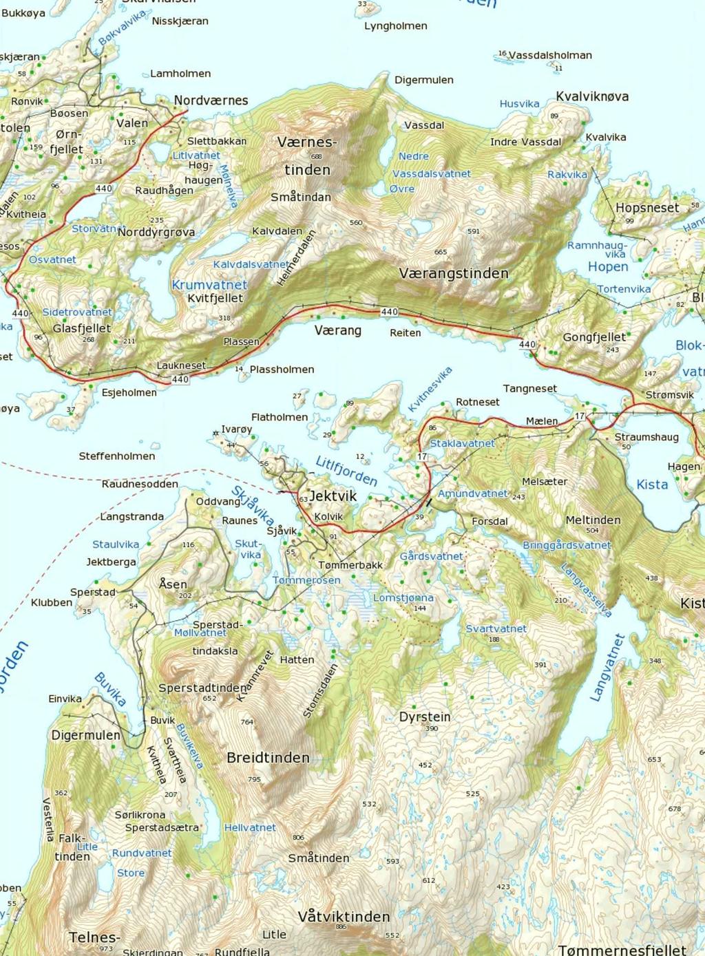 Oppdrag nr: 135129 Målestokk: 1: 5 Status: Rødøy kommune Rambøll AS - Region Midt-Norge P.b. 942 Sluppen Mellomila 79, N-7493 Trondheim 3.