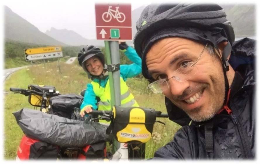 sykkelturisme i Nord-Norge Slagkraftig samlet