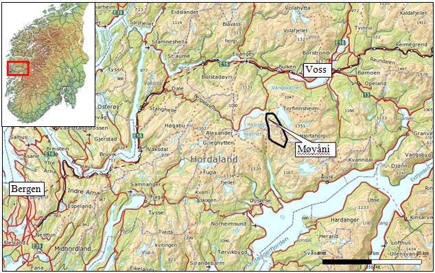 AVGRENSING AV TILTAKS- OG INFLUENSOMRÅDET Tiltaksområdet består av alle områder som blir direkte fysisk påvirket ved gjennomføring av det planlagte tiltaket og tilhørende virksomhet (jfr.