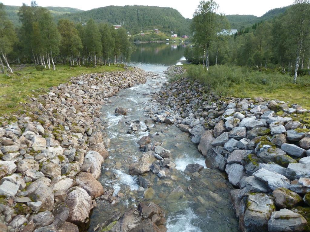 Hverken ål (CR) eller elvemusling (VU) er kjent fra vassdraget.