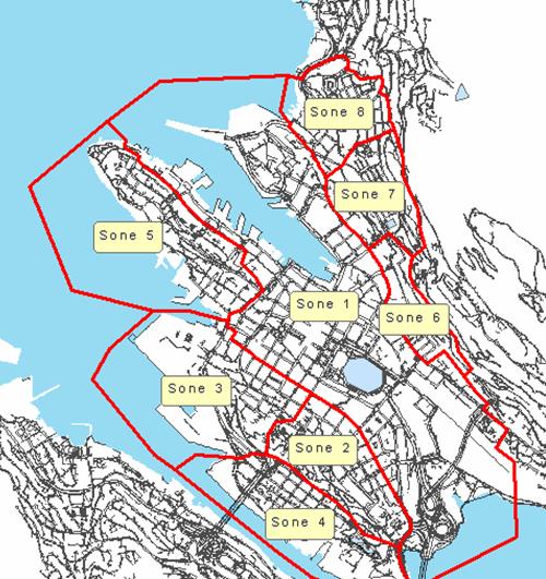 2.5.3 Parkering på gategrunn I tillegg til private og offentlige parkeringshus, disponerer parkeringsselskapene et stort antall plasser på gategrunn.