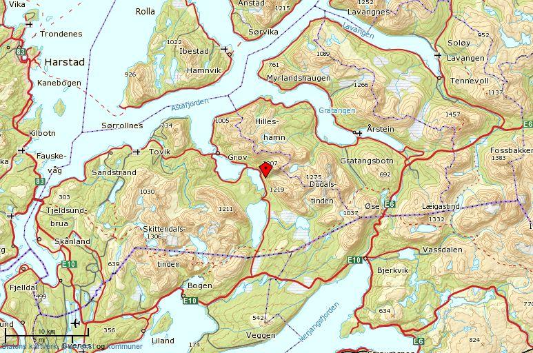 Ecofact rapport 110 Side 3 3 INNLEDNING Det forligger planer om å bygge et småkraftverk i Rørelva i Skånland kommune, Troms fylke. Vassdraget ligger område 189B i NVE atlas.