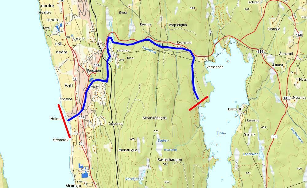 Lokalitet: Fallselva Kommune: Søndre Land Dato: 7.9, 13.10 