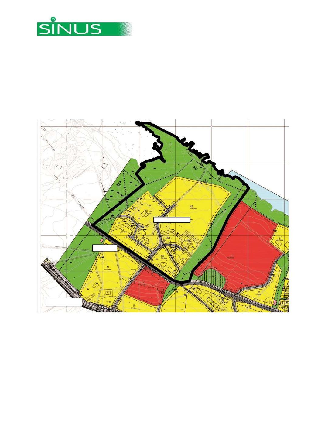 INNLEDNING Det planlegges bygging av opptil boliger på feltene K - K på Jåsund i Sola kommune.