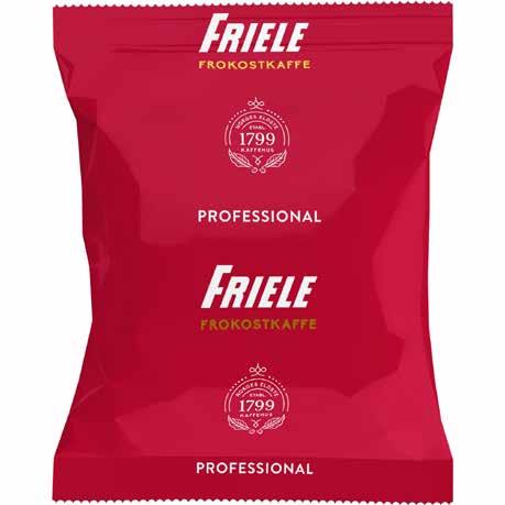 JDE Coffee FRIELE FROKOSTKAFFE - FIN 90 g EPD-nr 402974 80 poser per kartong Finmalt kaffe i porsjonsposer