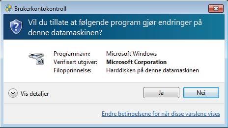 Klargjøre nettverket for skanning med datamaskinen (Windows Vista / Windows 7 / Windows 8