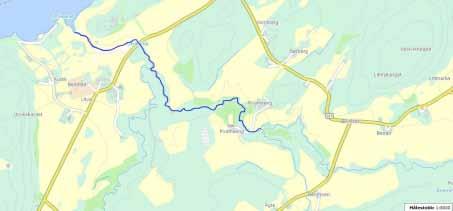 5.3 Steinkjer kommune 5.3.1 Tessemelva/Utvikelva (ikke definert) 8a Tessemelva 8b Figur 29. Oversiktskart over Tessemelva og lokalisering av stasjoner (8a og 8b). (Kartgrunnlag: http://vann-nett.nve.