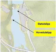 Vannforekomsten oppstrøms er "Vadfosselv" (ID 017-197-R). Skillet mellom dem går ved Vafoss kraftverk (Figur 6).