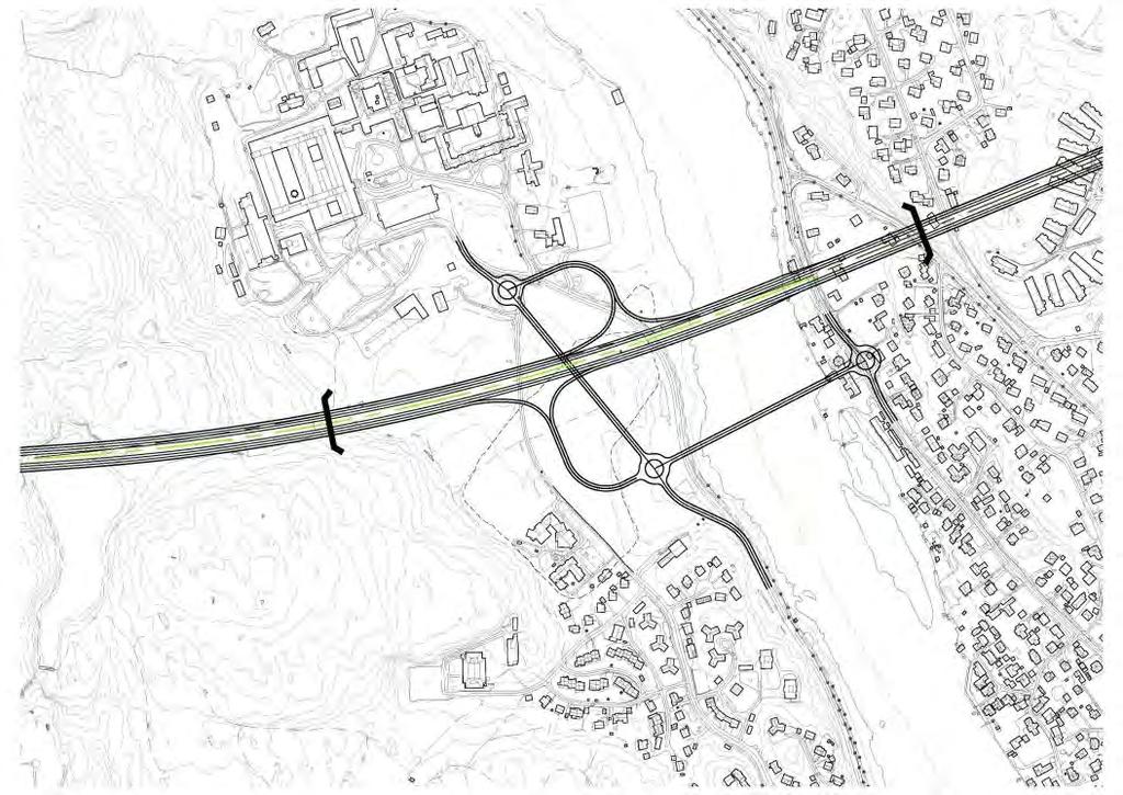 Korridor med kryss sør for sykehuset Korridor med kryss sør for sykehuset Linje med kryss sør for sykehuset ligger inne i kommuneplanen til Kristiansand kommune.