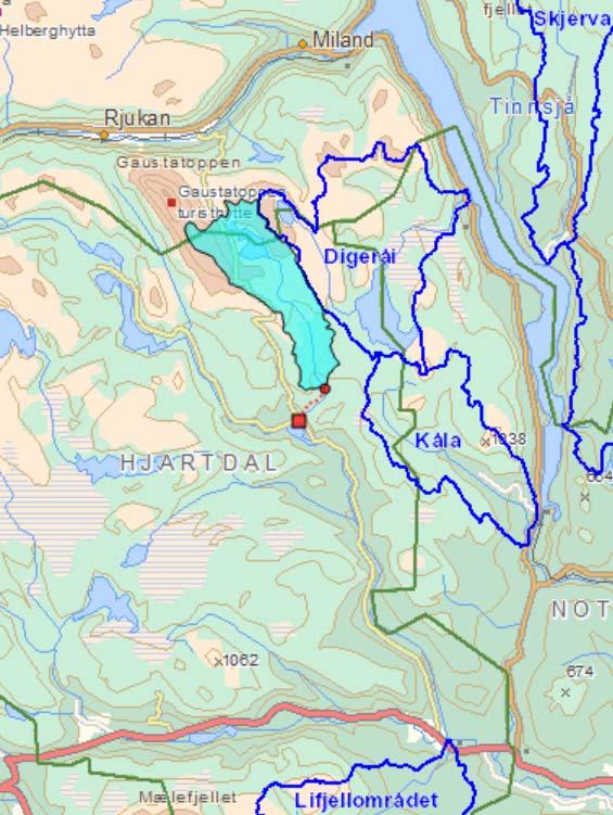 Samlet plan for vassdrag (SP) Gjuvåa kraftverk med sine 4,9 MW ligger under grensen på 10 MW og er følgelig fritatt fra behandling etter Samlet plan.